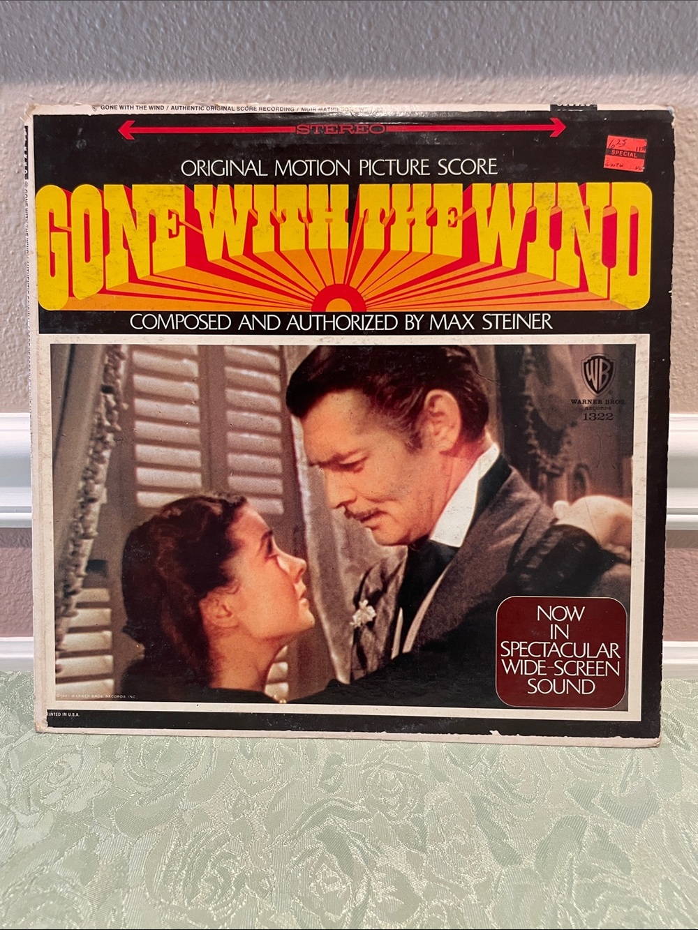 Vintage Gone With The Wind Vinyl Record 1959